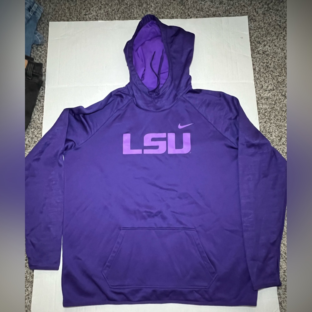 LSU NIKE DRI-FIT HOODIE